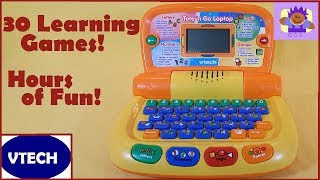  VTech Preschool Learning Tote and Go Laptop - 2010 Version :  Vtech: Toys & Games