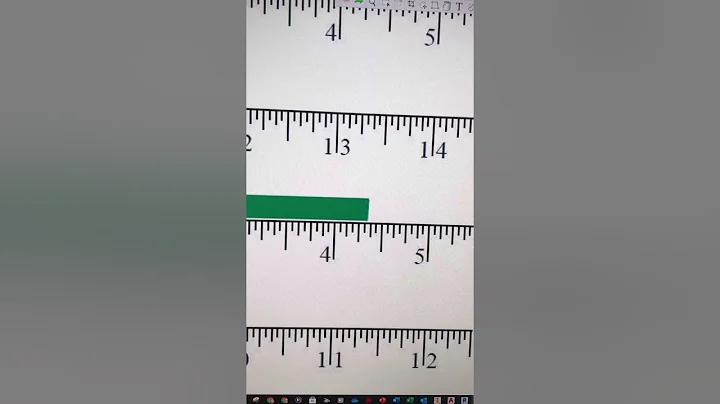 Measuring 32nds of an inch