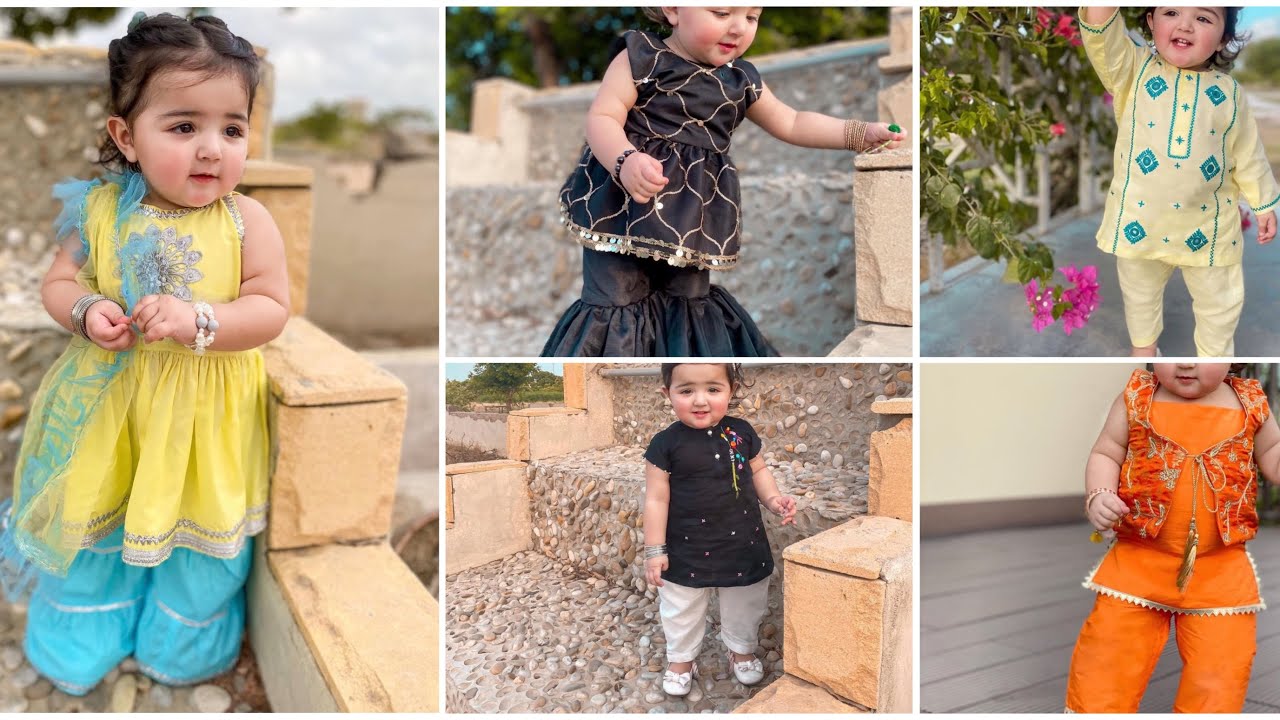 Baby girl Eid dress design’s idea Eid 2022 dress design ideas for