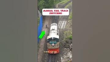 Manual Rail Track Switching