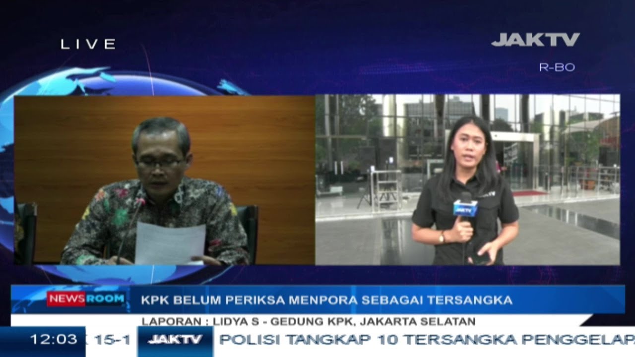 KPK Belum Periksa MENPORA Sebagai Tersangka kesehatan masyarakat ui
