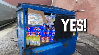 Dumpster Diving- Pepsi, Dr.Pepper, Donuts, 3 Stuffed Blessing Boxes + Critter Cam