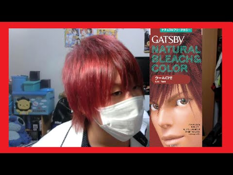 秋だし赤髪にしようとした結果 Gatsby クールロゼ マニパニ ヴァンパイアレッド My Hair Changed Into Red Hair Youtube