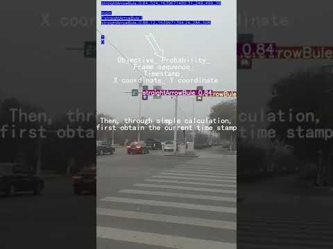Target recognition algorithm AI predicts traffic lights目标识别算法AI预测红绿灯