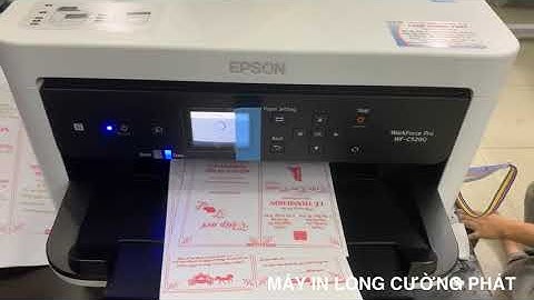 Máy In Thiệp Cưới Epson Pro C5290DTW Tốc Độ Cao