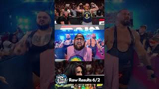 RAW RESULTS! #wwe #wweraw #wrestling #prowrestling #wwefan