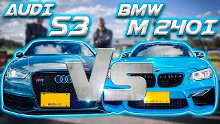 Audi S3 VS BMW M240i - Guerra de TITANES