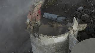 Demolition of Feed Mill at the University of Illinois