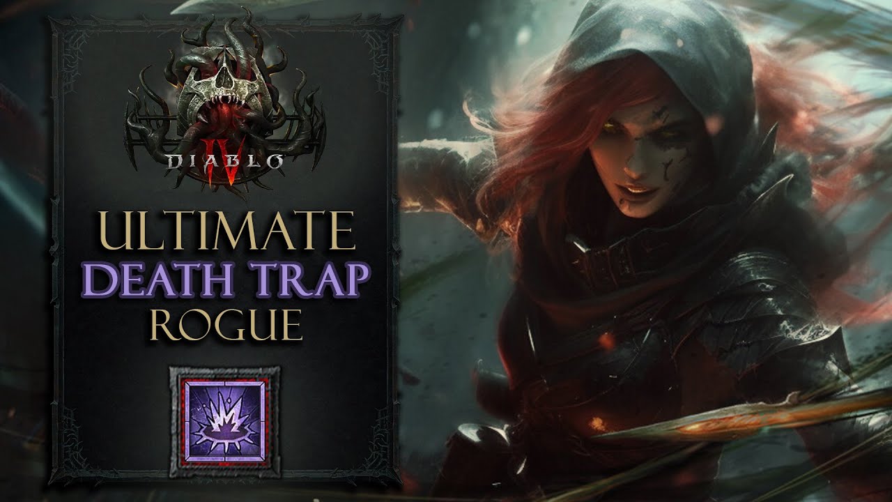 Diablo 4 - Rogue Trap Build - Faster than The Flash - Skills & Gear ...
