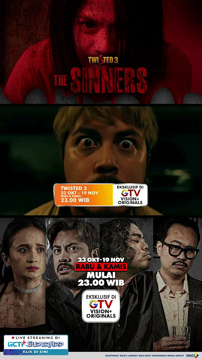 Download lagu BOSEN  NONTON DIJAMIN BIKIN TERUS KONSEN!  TWISTED 3 !   RABU KAMIS 23 00 WIB DI GTV #visionplusorig