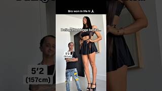 Would you date a girl taller than you?😳 #tallgirl #shortking