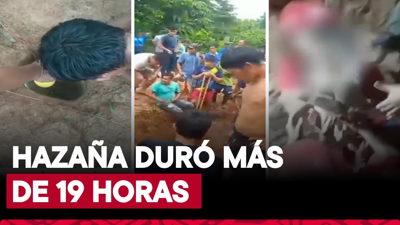 Así fue el dramático rescate de Jesús Mateo, el niño que pasó más de 19 horas atrapado en un pozo