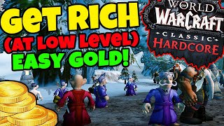 Farm Gold as a LOW LEVEL Character in Classic WoW Hardcore! screenshot 5