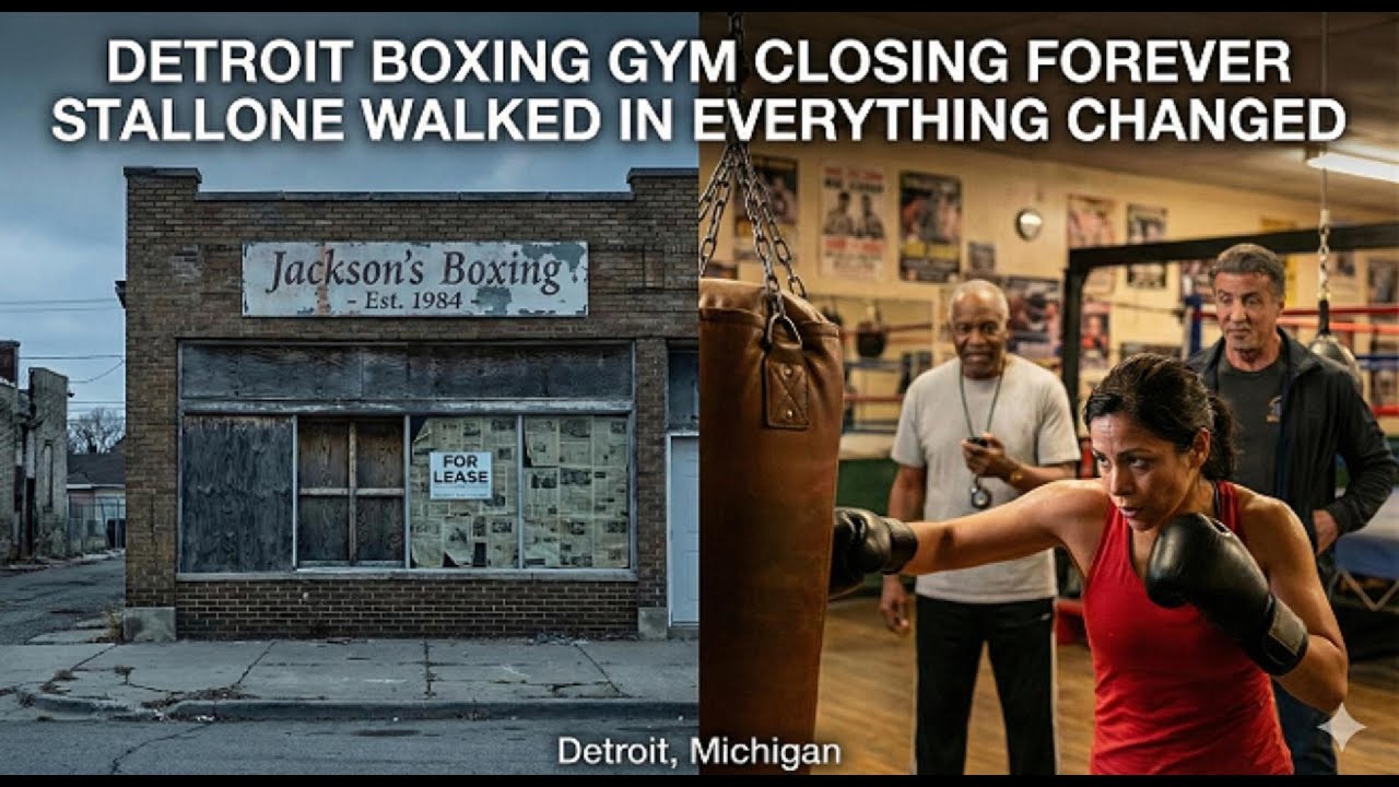 The Boxing Gym in Detroit Stallone Saved From Closing
