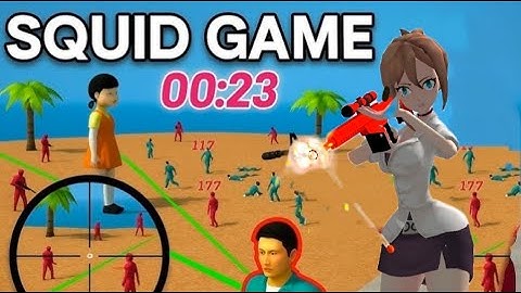 ,Squid Game K-Sniper Challenge 3D #shortsfeed #shorts #squidgame #roblox #gplayz1 #robloxshorts