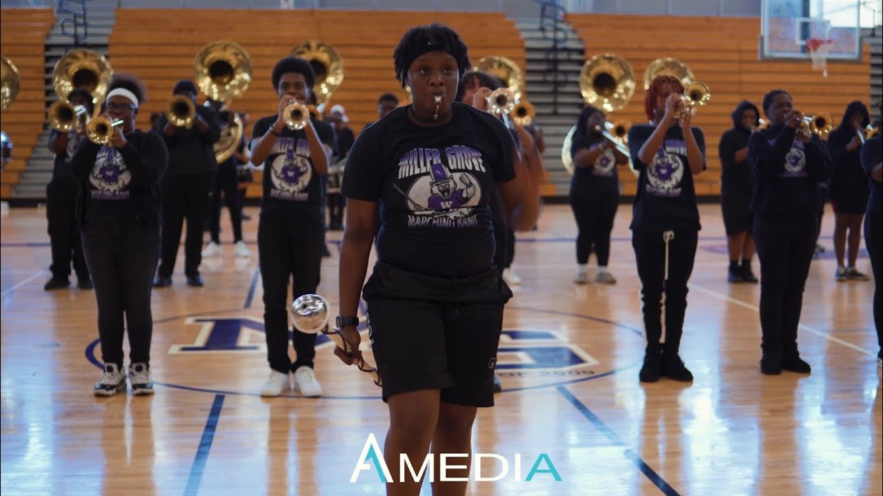 Miller Grove High School Marching Wolverines 2023 Spring Performance