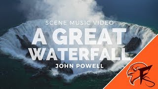 Video thumbnail of "A Great Waterfall (Scene Music Video), from HTTYD: The Hidden World – John Powell"