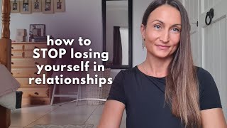 How To STOP Losing Yourself in Relationships I Dismissive Avoidant & Fearful Avoidant