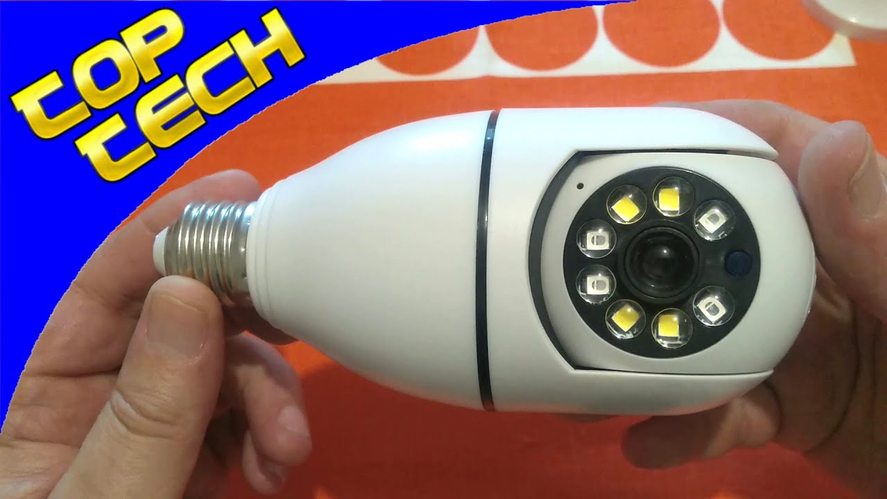 HD IOT Camera App Settings Bulb Cam - YouTube