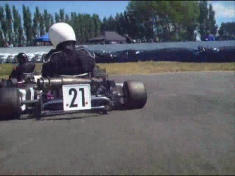 Karting - Crash Roll At Christchurch Kart Club