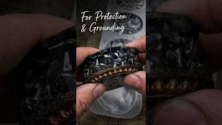 Handmade Orgonite Reveal.  Earth’s Compass (Protection &amp; Grounding)