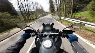 Ducati Multistrada V2S Probefahrt Testdrive Dji Action 2 external Mic RAW Sound POV Ride