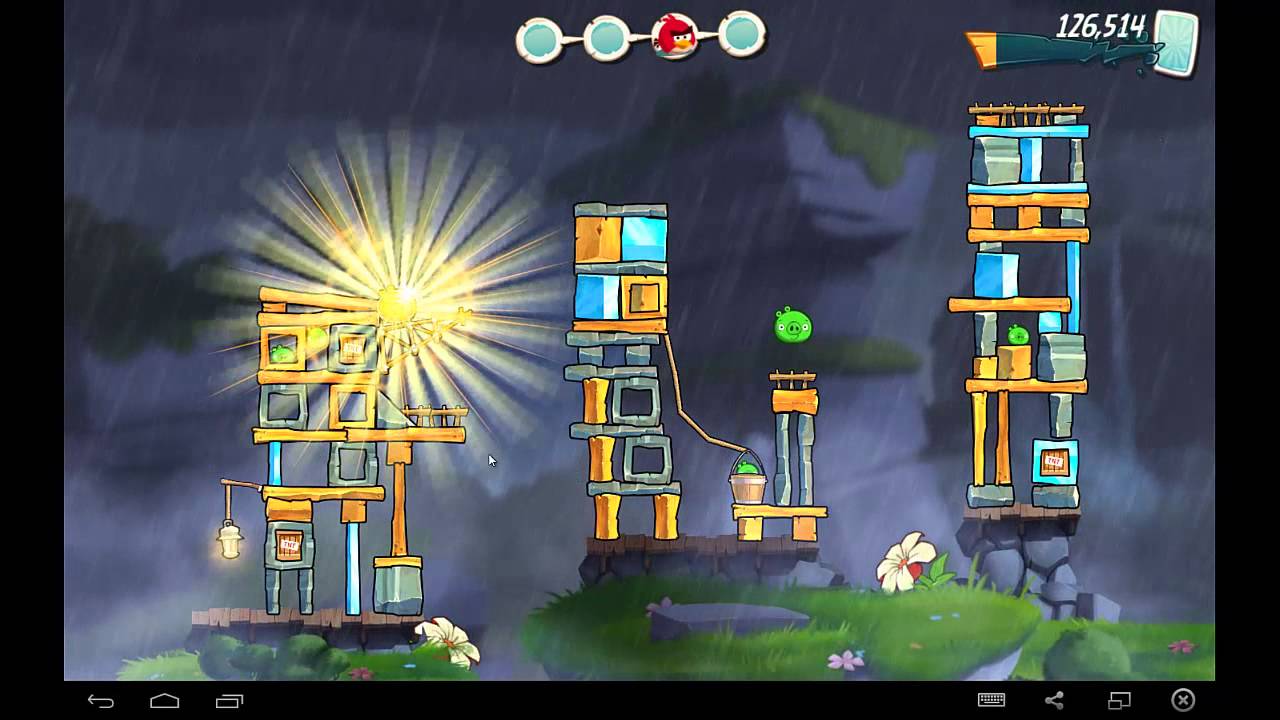 Angry Birds 2 | Cobalt Plateaus Greenerville | Level 180 | 3 Star Walktrough