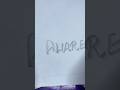 Aware    English handwriting #englishhandwriting #handwriting #calligraphy