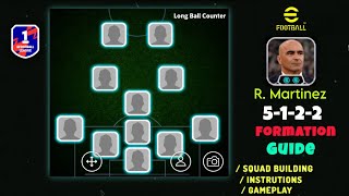 OP 5-1-2-2 🥵💥 Long Ball Counter Best Formation in eFootball 2026 | R. Martinez Formation eFootball 🔥