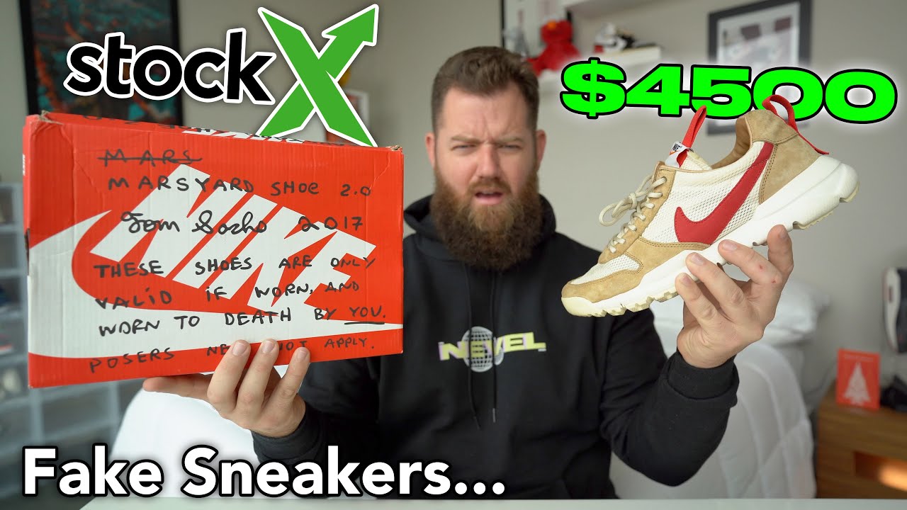 analizar Series de tiempo lobo StockX ACTUALLY Sold Me Fake Sneakers (Mars Yard 2.0) - YouTube