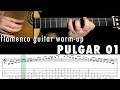 Flamenco Guitar Warm-up 07 - Pulgar 1