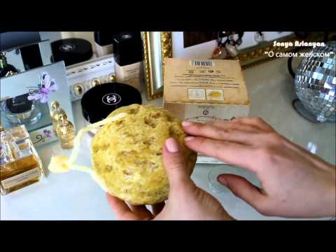 Обзор Натуральной губки для тела "Апельсин и Танжерин" Egomania