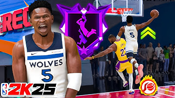 This ANTHONY EDWARDS Build is UNGUARDABLE in RANDOM REC on NBA 2K25