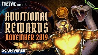 DCUO Episode 35: Additional Rewards - November 2019 - Snake Turret, Drachma Material and More!