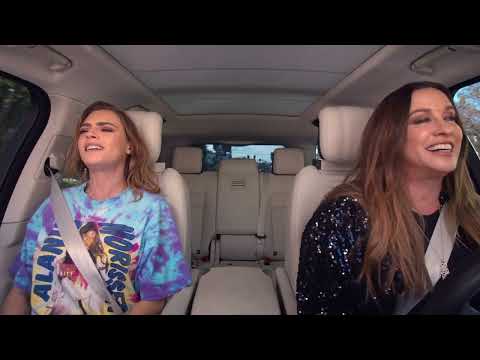 Carpool Karaoke: Cara Delevingne, Alanis Morissette Sing You Oughta Know