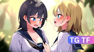 Wow! Are They Real?! [Tg Tf] Transgender Transformation Anime Mtf