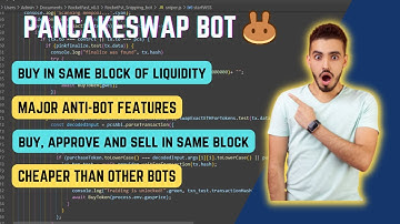 Metamask Snipping Bot, Mempool Snipping on Pancakeswap. Anti-bot Sniper. Improved Version🚀🚀