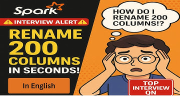 Rename multiple Columns in PySpark with 1 Line of code