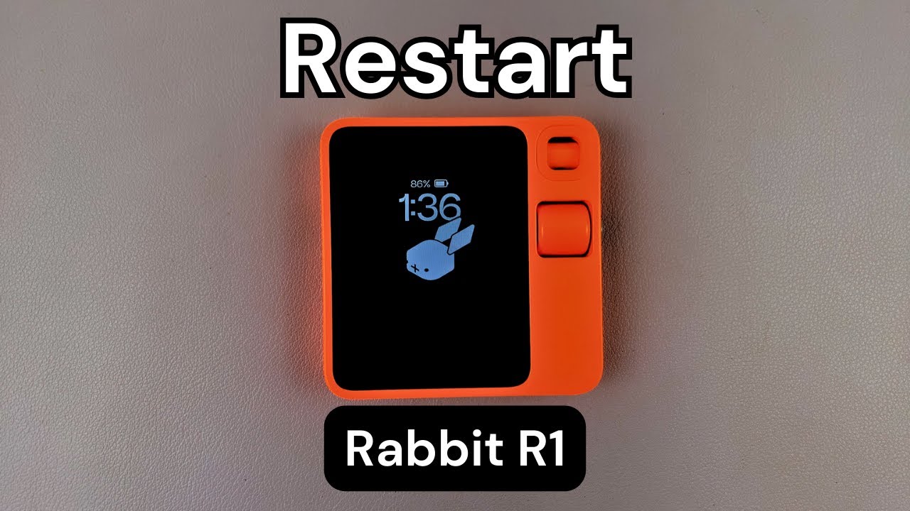 How To Restart Rabbit R1 - YouTube