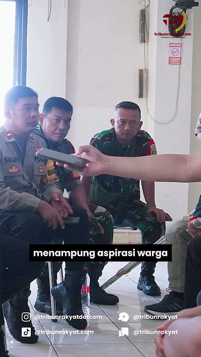 Camat Temui Warga RW 01 Cipadu, Lurah Mangkir, Aksi Akan Berlanjut