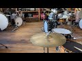 1950s a zildjian trans stamp 15 hi hat cymbals 955g965g