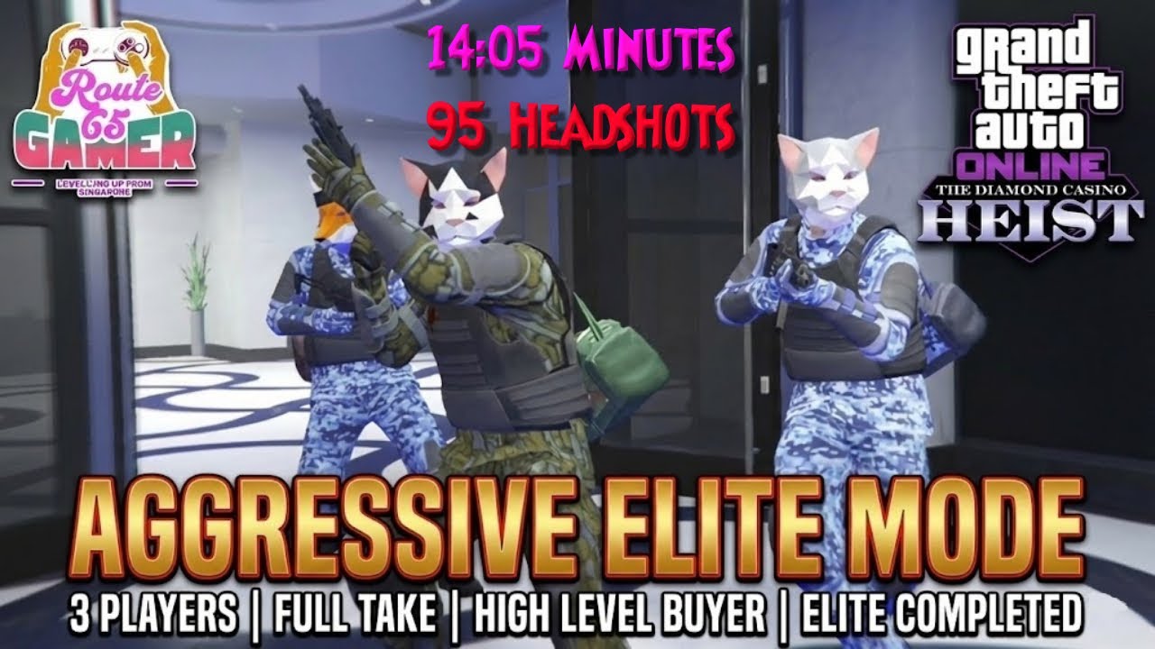 GTA Online Casino Heist Aggressive Elite in 