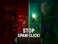 Stop Spam Click! 😳#Minecraft #Shorts