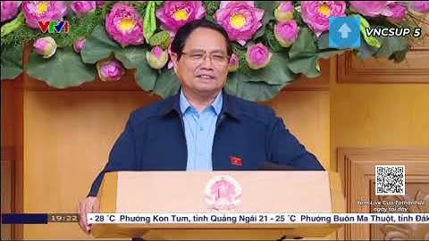 Truyền hình VNCSUP 5 - khoảnh khắc kênh bật qr mời mọi người xem live của @tothanhdz 19h22 - 20h22