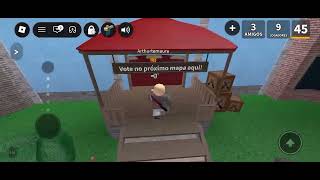 Vídeo de murder Mystery  como assassino policial inocente jogo real insanidade Será que eu fui bem 👑