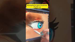 Giving Cinderella A glow Up art cinderella disneyprincess glowup