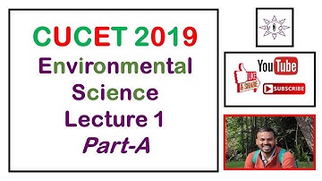 CUCET M.Sc. Environmental Science 2019  | Paper Analysis | Lecture 1 #EnvironmentalScience