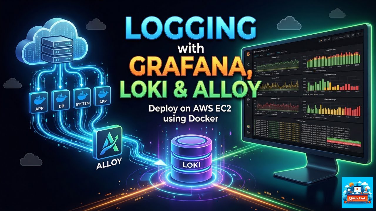 1 - Centralized Logging with Grafana, Loki & Alloy | File System & Live ...