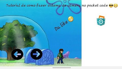 Tutorial de sistema de câmera 📷 no pocket code 😎😁