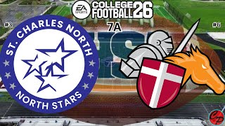#3 St Charles North vs #6 Brother Rice IHSA 7A HS FB Playoffs Quarterfinals CFB 26 (SIM)